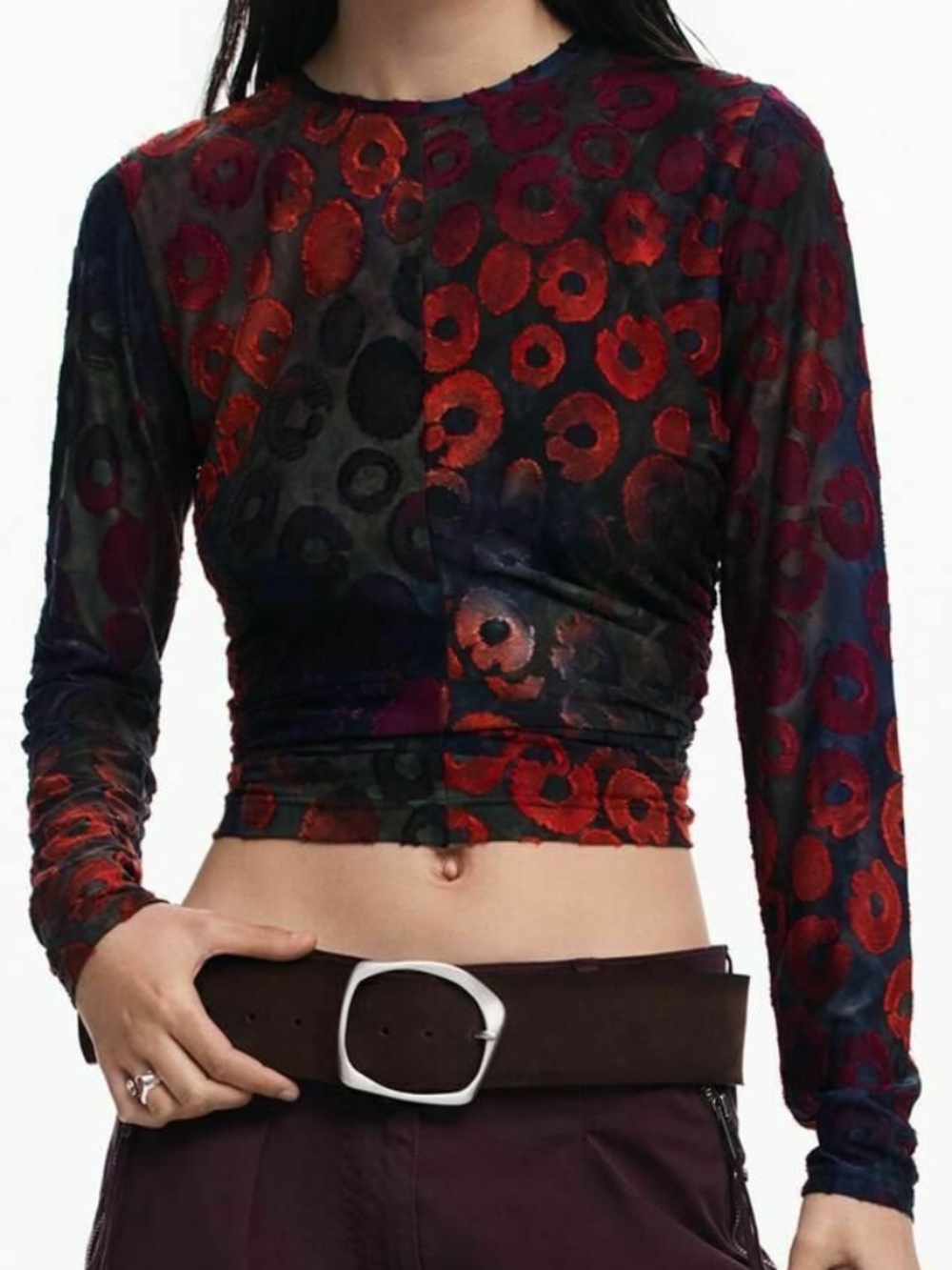 Desigual DEVORÉ CIRCLES T-SHIRT